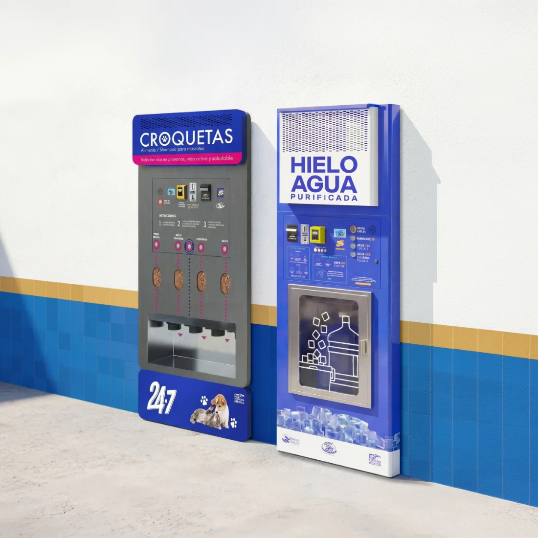 Modelo Kiosko Dúo y Croquetas